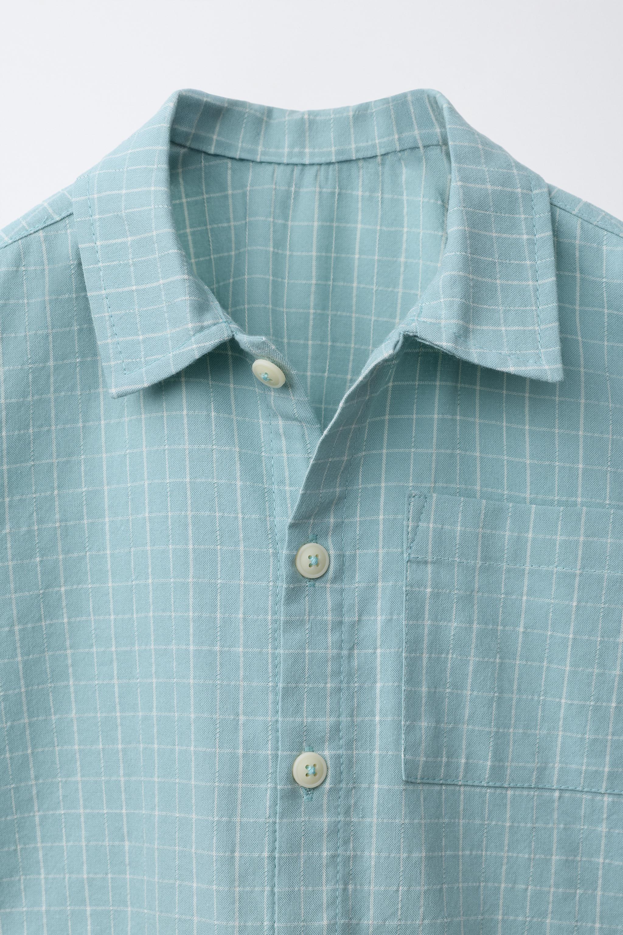 PLAID POCKET SHIRT